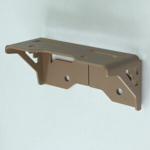 2×4Mate(ツーバイフォーメイト) XBP-610 ネイティブ三角ブラケット ブラウン【2個セット】 茶 木材との相性抜群 自作DIYパーツ 木材マスター(ツーバイフォーマスター) XBP-610 オリジナルト