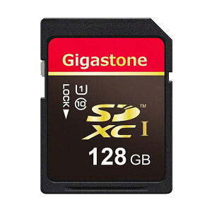 Gigastone SDXCJ[h128GB UHS-1 GJSX/128U 1 ϋvQ̍SDXCJ[h ŐVZpڂŐMocO 128GB̑eʂŁAxՌɂS xNX10ŉKȃf[^] ϋvEM