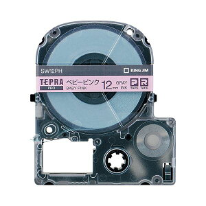 (�܂Ƃ�) �L���O�W�� �e�v�� PRO �e�[�v�J�[�g���b�W �\�t�g 12mm �x�r�[�s���N�^�O���[���� SW12PH 1�� �y×10�Z�b�g�z �N�₩�ȃx�r�[�s���N�ƃO���[�̕������f����A�e�v�� PRO 12mm �\�t�g�e�[