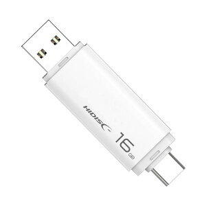HIDISC USB[ Type-C/A 16GB zCg HDUF134C16G3C  ]16GB USB[ Type-C/AΉňS S ȃf[^ۑƉKȓ] dvCx[gT|[g 