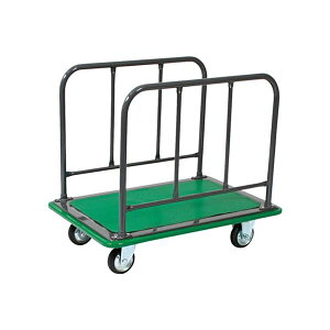 TRUSCO ハイグレード運搬車 サイドハンドル型 946×646mm 310EBN 1台 完成品 長尺物も楽々搬送 便利なサイドハンドル付き運搬車 大型 大きい 946×646mm 310EBN 完成品