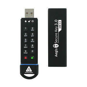 Apricorn AegisSecure Key ÏؔԍΉUSB[ 30GB ASK3-30GB 1 f[^ŋ̌ ÏؔԍňS S ̃f[^ی Apricorn AegisSecure Key ÏؔԍΉUSB[ 30GB ASK3-30GB 1