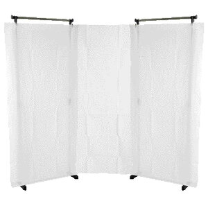 単品 (まとめ) 【本体別売 】 間仕切りパーテーション台200用 【専用不織布】 1000×2000×0.4mm 【×10】 快適なプライバシーとスタイリッシュなデザインが融合した、多目的パーティション 避難