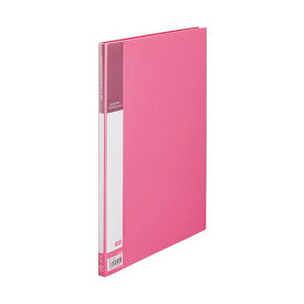 (まとめ) TANOSEE書類が入れやすいクリヤーファイル「ヨコカラ」 A4タテ 40ポケット 背幅11mm ピンク 1冊 【×30セット】 スムーズに書類を収納 使いやすい『サイドオープン』タイプのクリアファイル A4サイズ縦型40ポケット、背幅11mmのピンクカラー、1冊セット×30セット