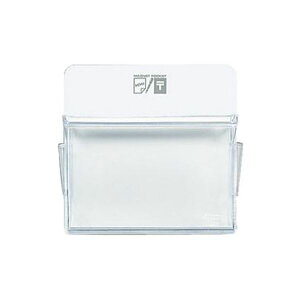 (まとめ)コクヨ マグネットポケット ハガキヨコ165×165mm 白 マク-510NW 1セット(6個)【×3セット】 磁力で金属面に取り付け、大切な書類を収納するマグネットポケット 便利なハガキサイズ