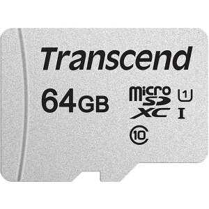 gZhWp 64GB UHS-I U1 microSDXC Card w/o Adapter (TLC) TS64GUSD300S ŐM̂Xg[W 64GB̗eʂŁAUHS-I U1KiɑΉmicroSDXCJ[h A_v^[svŎyɎgp\ TLCeN