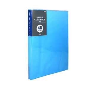 (܂Ƃ) vX VvNA[t@CA4^e 40|Pbg w20mm u[ FC-240SC 1 y×30Zbgz  ₷Q Jo[ŒgڗđR A4TCY40|PbgAw20mm֗̕t@C