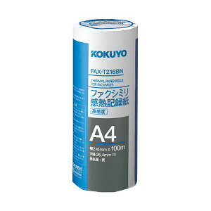 �R�N�� �t�@�N�V�~�����M�L�^��216mm×100m �c���a1�C���` FAX-T216BN 1�Z�b�g(6�{) �i�������R�N���̃t�@�N�V�~���p�M���� ���i����216mm×100m�T�C�Y�A�c���a1�C���`��1�Z�b�g(6�{) �m���Ȉ󎚂Ƒϋv