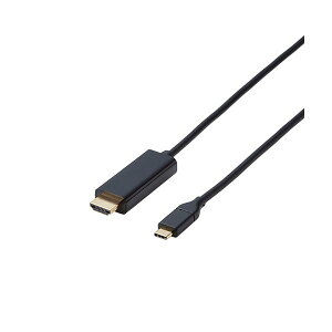 ϊP[u z Type-C-HDMI 1.0m ubN CAC-CHDMI10BK  USB Type-CHDMI͒[qfBXvCɔfuɓeAiȉfϊP[u z 1.0m ubN 