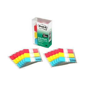 3M ポスト・イット 超丈夫なインデックス エコノパック 40×18mm レッド/イエロー/ブルー 6861S-1 1パック(30冊) 赤 青 黄 カラーフルで簡単に整理できる 3M スーパーダーラブル カラーポスト・イット エコノパック 40×18mm レッド/イエロー/ブルー 6861S-1 1パック(30冊)