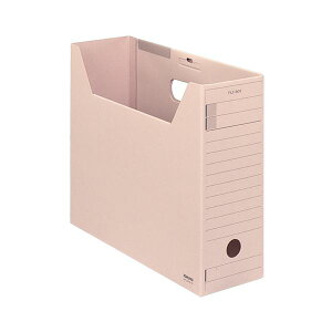 (まとめ)コクヨ ファイルボックス-FS(Fタイプ)A4ヨコ 背幅102mm ピンク フタ付 A4-LFFN-P 1セット(5冊)【×2セット】 便利なフタ付きのファイルボックス ホコリ対策に最適で整理整頓もバッ