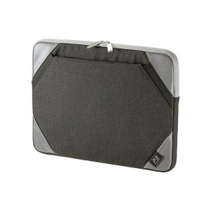 衝撃吸収PC パソコン ケース(13.3型ワイド) ブラック IN-MF13BK 黒 衝撃を吸収するスリムな13.3型ワイドPC パソコン ケース、ハンドル整理 収納 式で持ち運びも簡単、内部には低反発ウレタンを