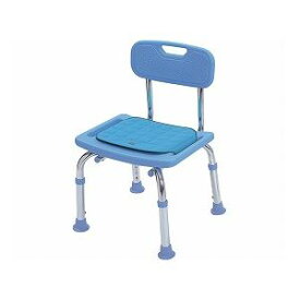 テツコーポレーション シャワーチェア (イス 椅子) コンパクトミニ 背もたれ付き・クッション付き ／T-6606-5 ペパーミントブルー 青 快適な入浴を叶える、コンパクトで背もたれ付きのシャワーチェア (イス 椅子) 心地よいクッションが付いていて、ペパーミントブルーの色