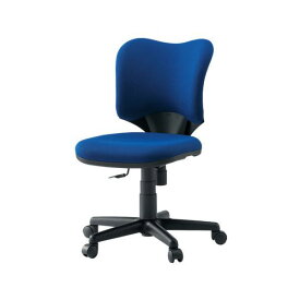 プラス 事務イス（オフィス チェア (イス 椅子) /OAチェア 事務用 椅子 ） プロップ肘なし KC-A92SL BL 可愛らしさと機能性を兼ね備えた、コンパクトな事務用チェア (イス 椅子) 愛らしいフォルムと快適な座り心地で、オフィス での作業をサポートします 肘掛けのないデザ