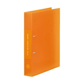 (まとめ) KING JIM(キングジム) シンプリーズ Dリングファイル 透明 オレンジ KJ-652TSP-OR 【×5セット】 使いやすいDリング式とじ具で、見やすいインデックスも備えた透明なファイル シンプリーズなデザインでオレンジ色がアクセント 便利な5セットでお得
