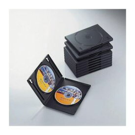 (まとめ) DVDトールケース CCD-DVD06BK【×5セット】 パソコン PC 周辺機器の必需品 ディスク整理 収納 の達人 DVDトールケース CCD-DVD06BK【×5セット】