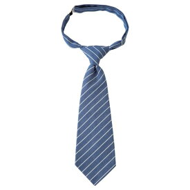 ワンタッチストライプネクタイ ブルー KMTO2911-22 青 日々身に纏うことで、こだわりを追求する 洗練されたデザインの襟周りを一瞬で完成させる、ブルーのストライプネクタイ 瞬時に魅了するスタイルを演出するKMTO2911-22 青