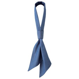 ダンガリーコックタイ ブルー KMTC2930-2 青 シンプルなコックコートに映える、オシャレな剣先シルエット 魅惑のブルーで彩る、ダンガリーコックタイ あなたのスタイルを一層引き立てる、KMTC2930-2 青
