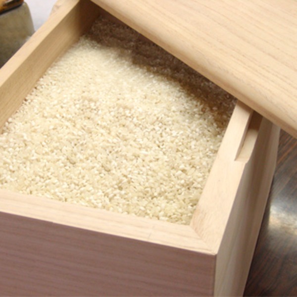 生活用品 インテリア 雑貨 キッチン 食器 米びつ 泉州 留河 桐の米びつ 無地30kg