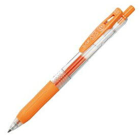 (まとめ) ゼブラ ゲルインクボールペン サラサクリップ 0.5mm オレンジ JJ15-OR 1本 【×60セット】 鮮やかなオレンジ色のノック式ゲルインクボールペン 滑らかな書き心地で細やかな文字も書ける サラサクリップでペン先が汚れず、持ち運びも便利 仕事や学校での使い勝手も