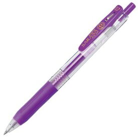 (まとめ) ゼブラ ゲルインクボールペン サラサクリップ 0.7mm 紫 JJB15-PU 1本 【×60セット】 鮮やかな紫色の0.7mmゲルインクボールペン、ノック式で手軽に使える60本セット 書き心地抜群のゼブラサラサクリップ、使い勝手も抜群 楽しくなる品質とデザイン、個性を引き立