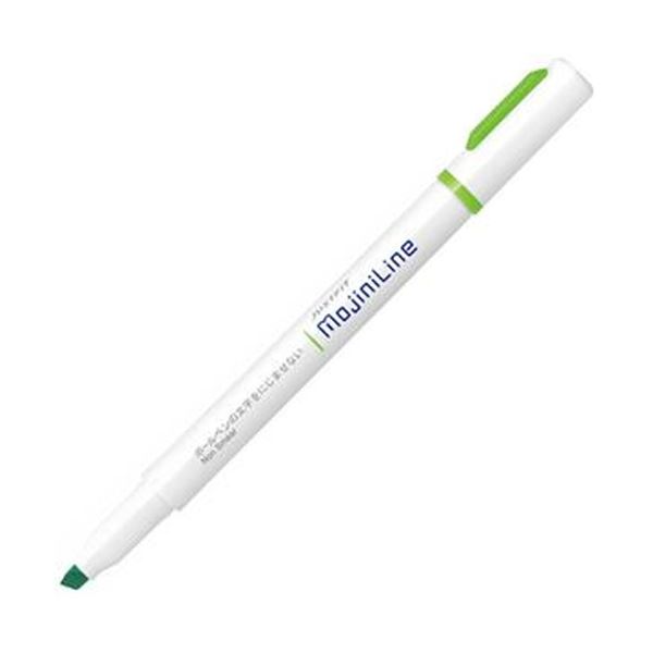 （まとめ）ゼブラ 蛍光ペン ジャストフィットモジニライン 緑 WKS22-G 1セット（10本）【×20セット】 | 株式会社夢の小屋