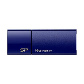 (まとめ) シリコンパワー USB3.0スライド式フラッシュメモリ 16GB ネイビー SP016GBUF3B05V1D 1個 【×10セット】 整理 収納 可能なスライド筺体で、端子部を傷つけずに使える 便利なUSB3.0スライドフラッシュメモリ16GBネイビー、10個セット