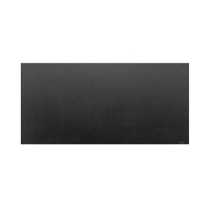 高級PVCレザー デスク (テーブル 机) マット 【01：ブラック】 620×300mm カット可 日本製 国産 〔DIY素材 背景 クラフト用品〕 黒
