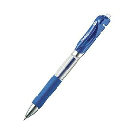 （まとめ）TANOSEE ノック式ゲルインクボールペン 0.5mm 青 1セット（10本）【×20セット】 鮮やかな色彩、快適な握り心地 進化したボールペン、新登場 （まとめ）進化したゲルインクボールペン 0.5mm 青 1セット（10本）【×20セット】