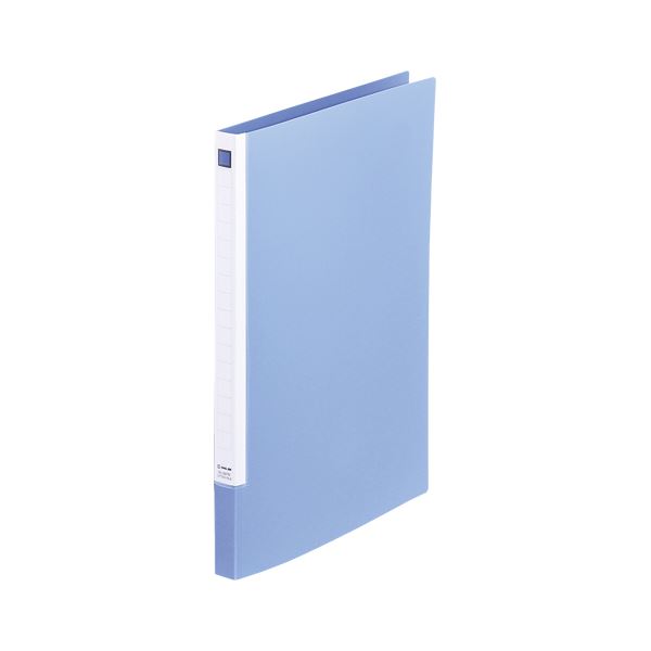 （まとめ） キングジム レターファイルスライドイン A4タテ型 背幅18～30mm 青 【×20セット】