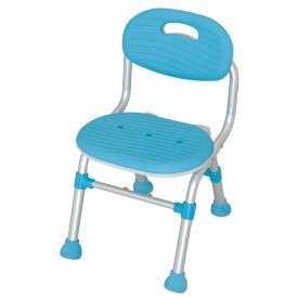 テイコブコンパクトシャワーチェア (イス 椅子) （背付） 広々とした空間を提供する、スペースを有効活用できる小型シャワーチェア (イス 椅子) （背もたれ付き）