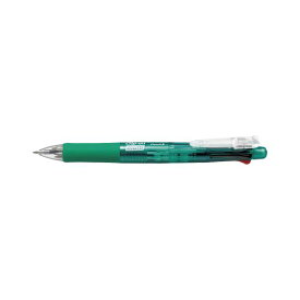 （まとめ） ゼブラ クリップオンマルチ 4色ボールペン0.7mm（黒・赤・青・緑）+シャープ0.5mm 緑 【×10セット】 便利な4色ボールペンとシャープのセット 多彩な色と機能で楽しめる さまざまな用途に対応し、持ち運びも簡単 使いやすさとスタイリッシュなデザインが魅力 書