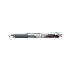 （まとめ） ゼブラ クリップオンマルチ 4色ボールペン0.7mm（黒・赤・青・緑）+シャープ0.5mm 透明 【×10セット】 便利な4色ボールペンとシャープペンシルのセット 多機能で使いやすく、さまざまな用途に対応 スタイリッシュな透明ボディで、10セットで手軽に持ち運べます