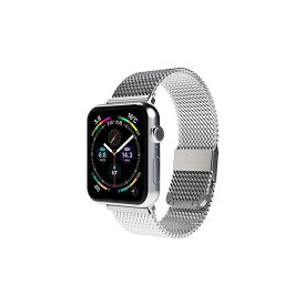 miak CLIP MESH BAND for Apple Watch 41/40/38mm シルバー SMAMA-W3840SL