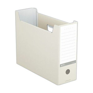 （まとめ）コクヨ ファイルボックス(NEOS)A4ヨコ 背幅102mm オフホワイト A4-NELF-W 1冊 【×20セット】 白