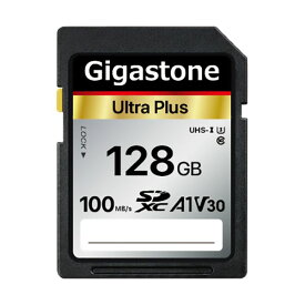 Gigastone SDXCカード 128GB V30 UHS-1 U3 A1 GJSX-128GV3A1 1枚 信頼性と高速転送を備えたGigastone 128GB SDXCカード データ保護とスムーズな操作を実現するGJSX-128GV3A1