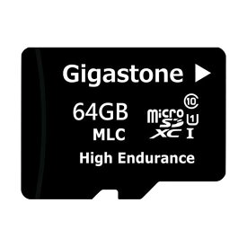 Gigastone microSDXCカード ドライブレコーダー・カーナビ対応 64GB UHS-I Class10 GJMX-64GU1M 1枚 耐久性抜群のMLC NAND採用 Gigastone microSDXCカード 64GBはドライブレコーダーやカーナビに最適な高速転送 UHS-I Class10 GJMX-64GU1M 1枚