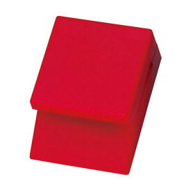 （まとめ） TRUSCO マグネット式メモクリップ赤 TWMC-R 1個 【×10セット】 紙をしっかり留める 便利なマグネット式メモクリップ 赤い色で目立つ 1～10枚のコピー用紙をまとめて整理 収納 使いやすさ抜群 トラスコのメモクリップ、10個セット