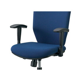 プラス 事務イス アジャスト肘 KB-NXZ BK 快適な座り心地を追求した、高機能オフィス 事務用 チェア (イス 椅子) プラス エアリークッション アジャスト 肘掛け KB-NXZ BK