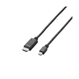 Mini DisplayPort-HDMI変換ケーブル 配線 /2m/ブラック AD-MDPHDMI20BK 黒