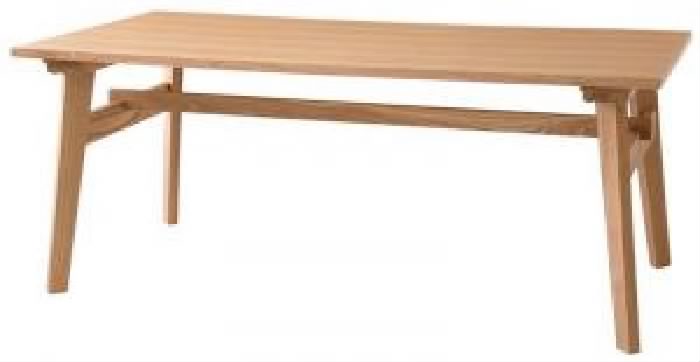 ダイニング用ダイニングテーブル ダイニング用テーブル 食卓テーブル 机 単品 天然木 木製 北欧スタイル ソファダイニング( 机幅 :W160)( 色 : ブラウン 茶 )