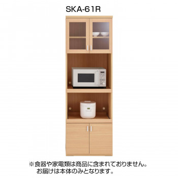 【人気沸騰】 台所用品をスッキリ収納できる家具です フナモコ 日本製 スマートキッチンシリーズ 家電ボード エリーゼアッシュ SKA-61R 数量は多