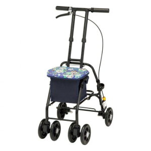 マキテック シルバーカー スリムムーヴ 青花柄 SX-15BF