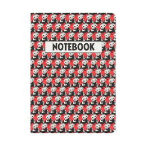 MOOMIN [~ Pop Art notebook m[g A5 red AGN050035