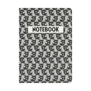 MOOMIN [~ Pop Art notebook m[g A5 grey AGN050037