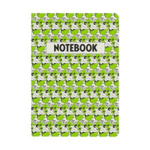 MOOMIN [~ Pop Art notebook m[g A5 green AGN050038