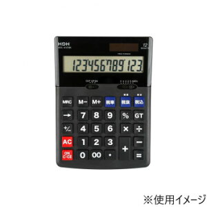 �ۓy���J�d�q�̔��@�d��@�W���X�g�T�C�Y�@12���@�X�^���h�t���@�u���b�N�@HDC-013TBK