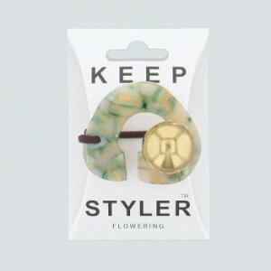 �t�����[�����O �w�A�S�� �L�[�v�X�^�C���[ �j���A���X×�A�Z�` �O���[�� HHG1109-GR