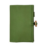 ASHFORD アシュフォード 抹茶 BIBLE 15mm トグル留め 深緑 7305-055