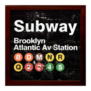 �A�[�g�p�l�� SIGN FRAME subway ZSF-52027